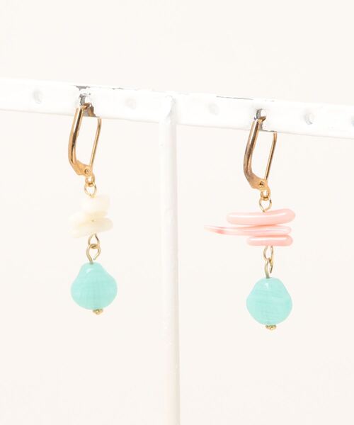 tone(トーン)の「【nocca】sea treasure pierce(ピアス(両耳用)・レディース・その他・FREE)」の2枚目の写真