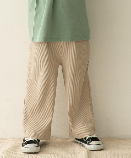 URBAN RESEARCH DOORS（アーバンリサーチドアーズ）の「テレコリブパンツ(KIDS)（その他パンツ・キッズ・グレー系その他/ブルー系その他・120/105/150/135）」の2枚目の写真