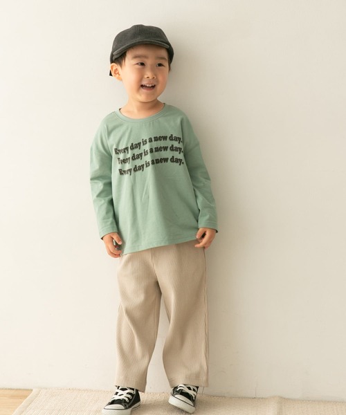 URBAN RESEARCH DOORS（アーバンリサーチドアーズ）の「テレコリブパンツ(KIDS)（その他パンツ・キッズ・グレー系その他/ブルー系その他・120/105/150/135）」の3枚目の写真