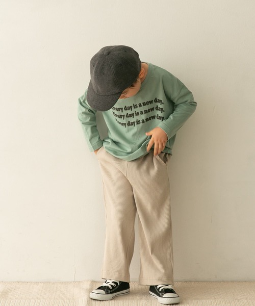 URBAN RESEARCH DOORS（アーバンリサーチドアーズ）の「テレコリブパンツ(KIDS)（その他パンツ・キッズ・グレー系その他/ブルー系その他・120/105/150/135）」の4枚目の写真