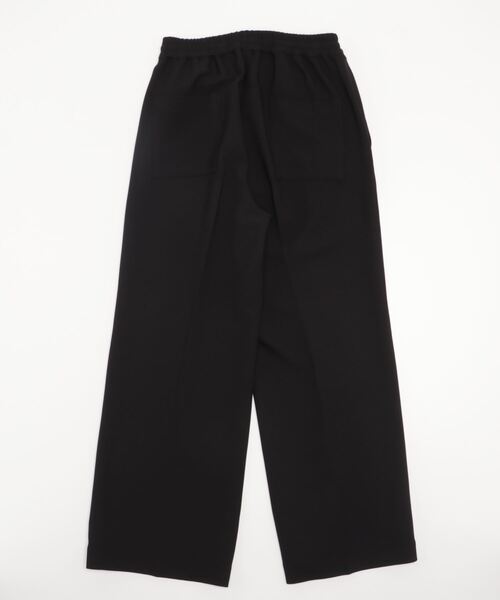 ROBES&CONFECTIONS(ローブスコンフェクションズ)の「Robes & Confections/ローブス&コンフェクションズ/ウールポリエステルダブルクロスPANTS(スラックス・レディース・ブラック・3)」の2枚目の写真