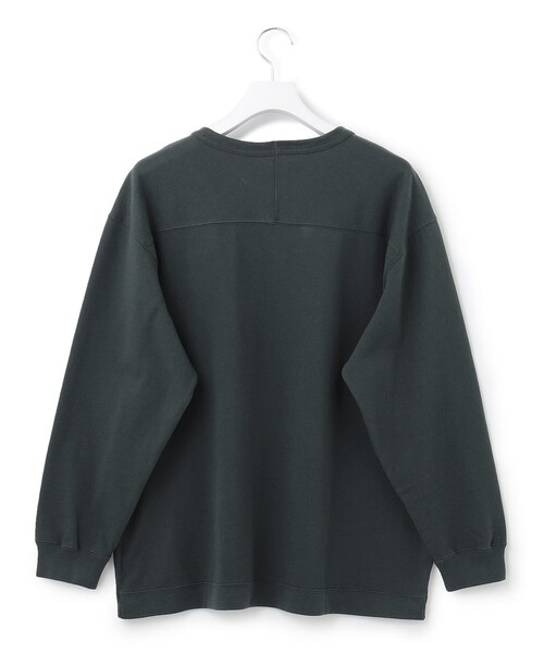 J.PRESS YORK STREET(ジェイプレスヨークストリート)の「【UNISEX】カレッジTシャツ(Tシャツ/カットソー・メンズ・グレー系/ホワイト系/グリーン系/ネイビー系・LARGE/MEDIUM/SMALL)」の5枚目の写真