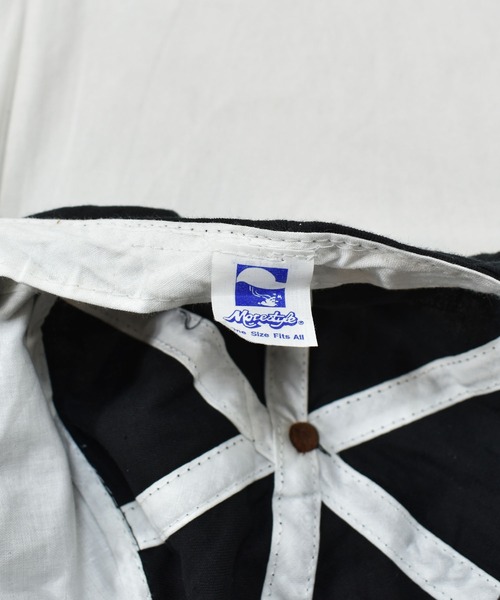 VINTAGE(ヴィンテージ)の「【ヴィンテージ古着】Mote style CAP ジェットキャップ 帽子 USA製(キャップ・メンズ・ブラック・ONE SIZE)」の3枚目の写真