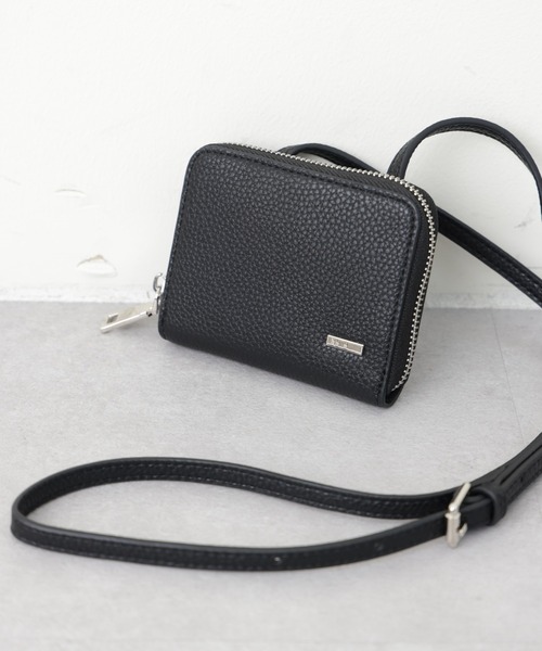 COLONY 2139(コロニートゥーワンスリーナイン)の「ショルダーストラップ財布(財布・メンズ・ブラック/グリーン・FREE)」の5枚目の写真