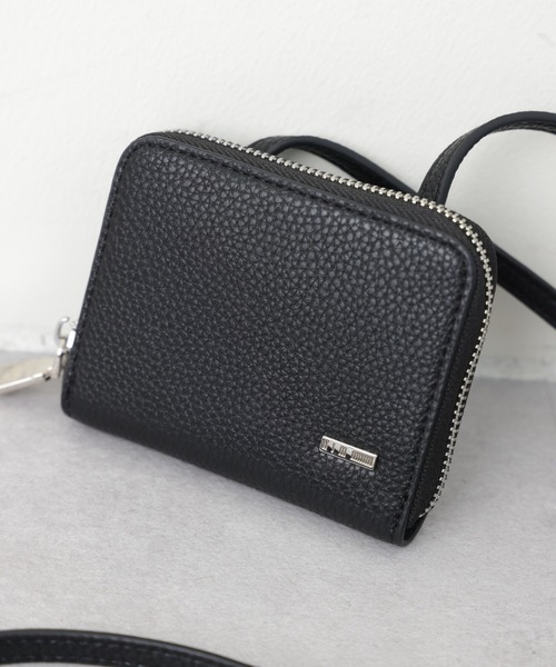 COLONY 2139(コロニートゥーワンスリーナイン)の「ショルダーストラップ財布(財布・メンズ・ブラック/グリーン・FREE)」の4枚目の写真