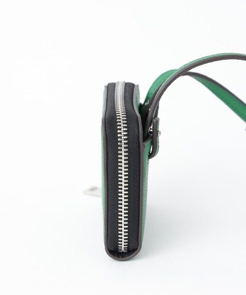 COLONY 2139(コロニートゥーワンスリーナイン)の「ショルダーストラップ財布(財布・メンズ・ブラック/グリーン・FREE)」の16枚目の写真