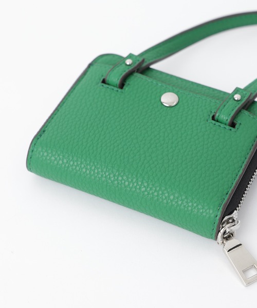 COLONY 2139(コロニートゥーワンスリーナイン)の「ショルダーストラップ財布(財布・メンズ・ブラック/グリーン・FREE)」の17枚目の写真