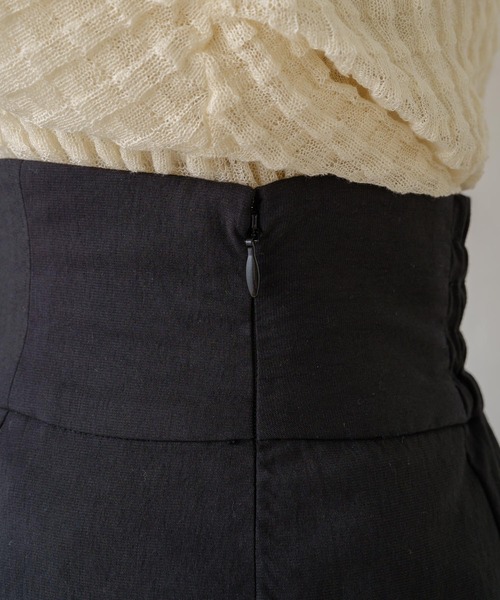 Kastane（カスタネ）の「【サイズ展開あり】スリットIラインスカート（スカート・レディース・ブラック・1/0）」の2枚目の写真