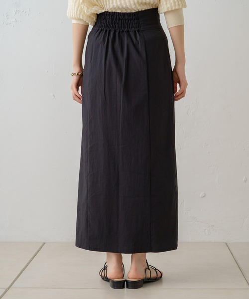 Kastane（カスタネ）の「【サイズ展開あり】スリットIラインスカート（スカート・レディース・ブラック・1/0）」の5枚目の写真