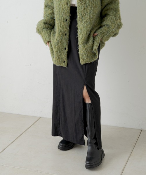 Kastane（カスタネ）の「【サイズ展開あり】スリットIラインスカート（スカート・レディース・ブラック・1/0）」の17枚目の写真