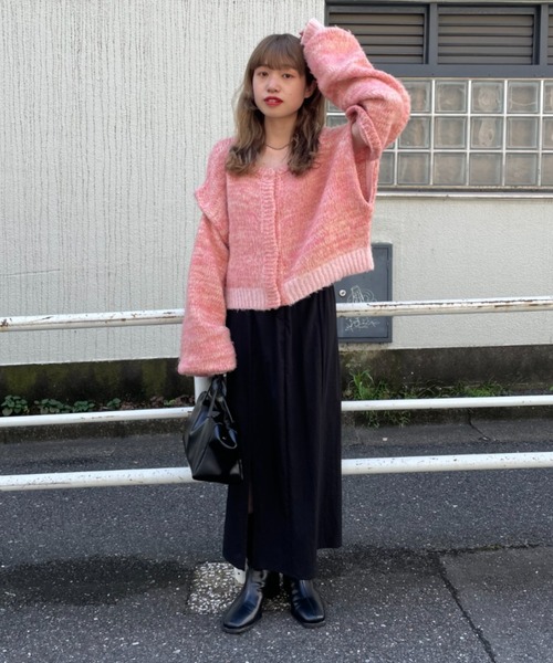 Kastane（カスタネ）の「【サイズ展開あり】スリットIラインスカート（スカート・レディース・ブラック・1/0）」の19枚目の写真