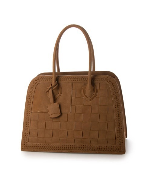 EVOL（イーボル）の「【EVOL】 EVOL ×Yukkoコラボハンドバッグ AT30473（ハンドバッグ・レディース・キャメル/ブラック・FREE）」の8枚目の写真