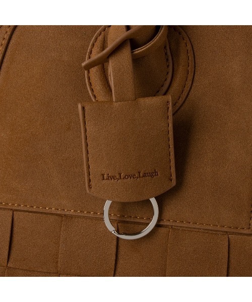 EVOL（イーボル）の「【EVOL】 EVOL ×Yukkoコラボハンドバッグ AT30473（ハンドバッグ・レディース・キャメル/ブラック・FREE）」の12枚目の写真