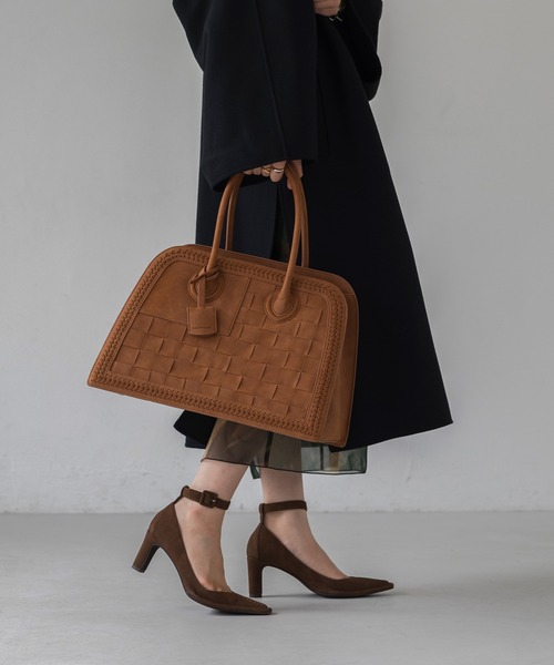 EVOL（イーボル）の「【EVOL】 EVOL ×Yukkoコラボハンドバッグ AT30473（ハンドバッグ・レディース・キャメル/ブラック・FREE）」の19枚目の写真