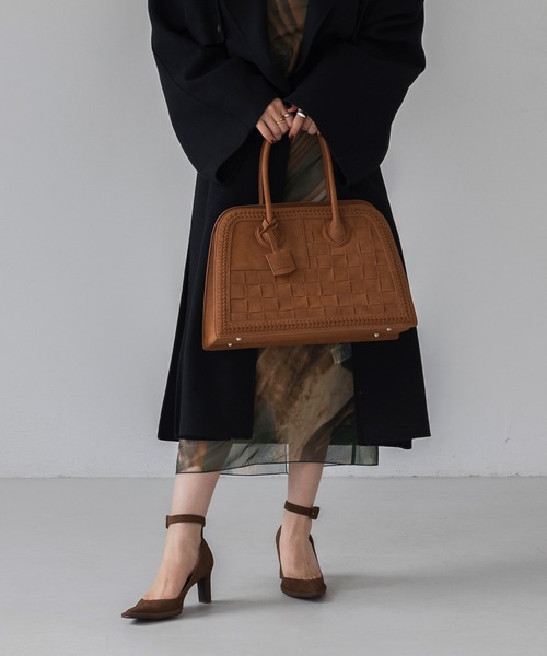 EVOL（イーボル）の「【EVOL】 EVOL ×Yukkoコラボハンドバッグ AT30473（ハンドバッグ・レディース・キャメル/ブラック・FREE）」の20枚目の写真