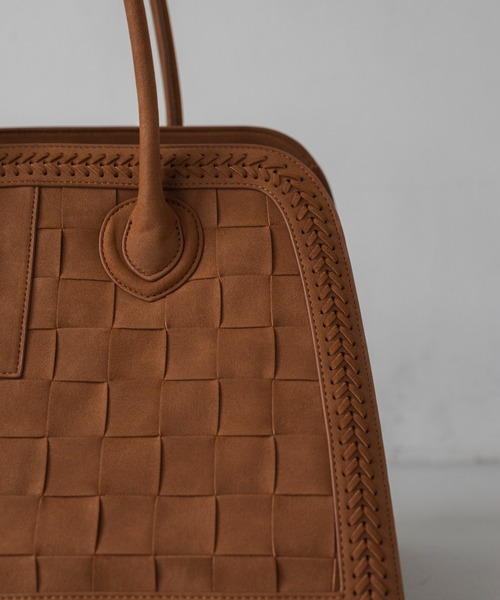 EVOL（イーボル）の「【EVOL】 EVOL ×Yukkoコラボハンドバッグ AT30473（ハンドバッグ・レディース・キャメル/ブラック・FREE）」の22枚目の写真