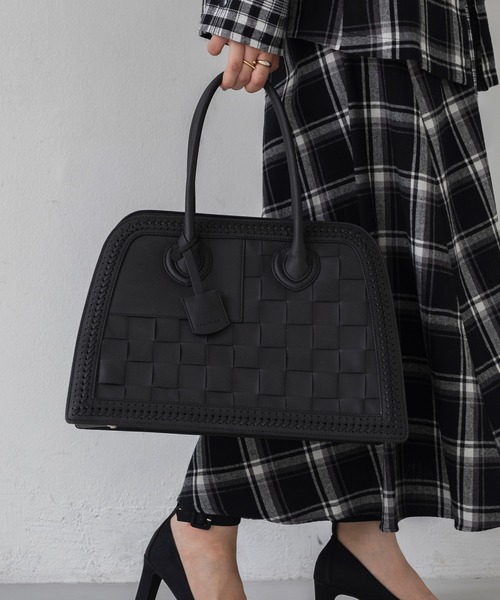 EVOL（イーボル）の「【EVOL】 EVOL ×Yukkoコラボハンドバッグ AT30473（ハンドバッグ・レディース・キャメル/ブラック・FREE）」の13枚目の写真