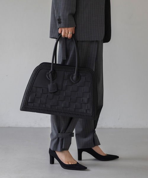 EVOL（イーボル）の「【EVOL】 EVOL ×Yukkoコラボハンドバッグ AT30473（ハンドバッグ・レディース・キャメル/ブラック・FREE）」の16枚目の写真