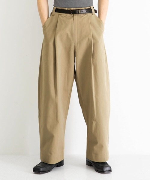 STUDIO NICHOLSON（スタジオニコルソン）の「STUDIO NICHOLSON　SORTE（その他パンツ・メンズ・ベージュ・SMALL/X-SMALL）」の9枚目の写真