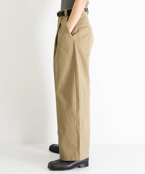 STUDIO NICHOLSON（スタジオニコルソン）の「STUDIO NICHOLSON　SORTE（その他パンツ・メンズ・ベージュ・SMALL/X-SMALL）」の4枚目の写真