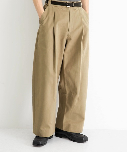 STUDIO NICHOLSON（スタジオニコルソン）の「STUDIO NICHOLSON　SORTE（その他パンツ・メンズ・ベージュ・SMALL/X-SMALL）」の7枚目の写真