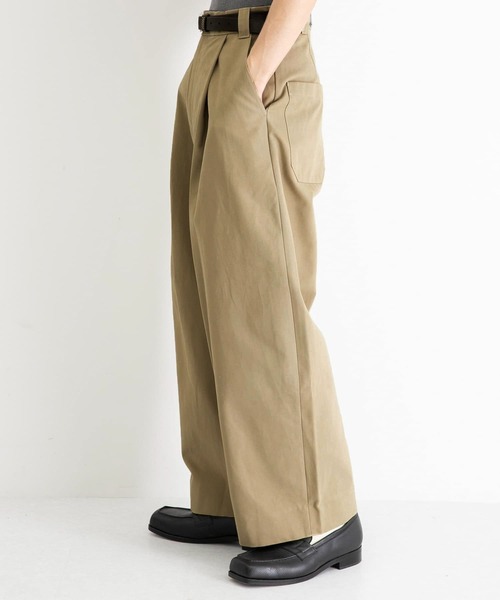 STUDIO NICHOLSON（スタジオニコルソン）の「STUDIO NICHOLSON　SORTE（その他パンツ・メンズ・ベージュ・SMALL/X-SMALL）」の3枚目の写真