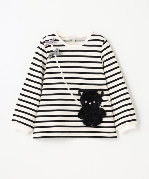 ANY（エニィ）の「アニマルポシェットトレーナー（スウェット・キッズ・ベージュ系/ネイビー系/ライラック系/ブラック系1/ライトグレー系1・100/130/110/120/90）」の22枚目の写真