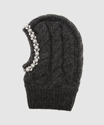 Simone Rocha（シモーネロシャ）の「BEADED BALACLAVA（ニットキャップ