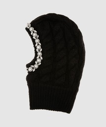 Simone Rocha（シモーネロシャ）の「BEADED BALACLAVA（ニットキャップ