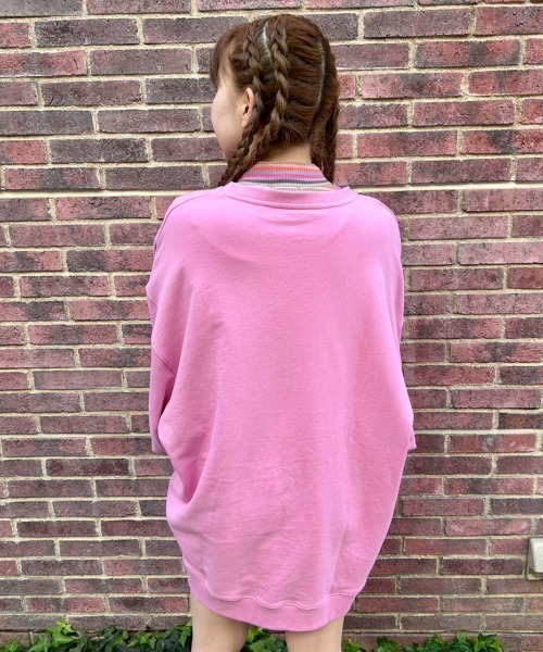 Candy Stripper（キャンディストリッパー）の「TEDDY CLUB SWEAT ワンピース（スウェット・レディース・ブルー/ブラック/ピンク/ホワイト・2）」の21枚目の写真