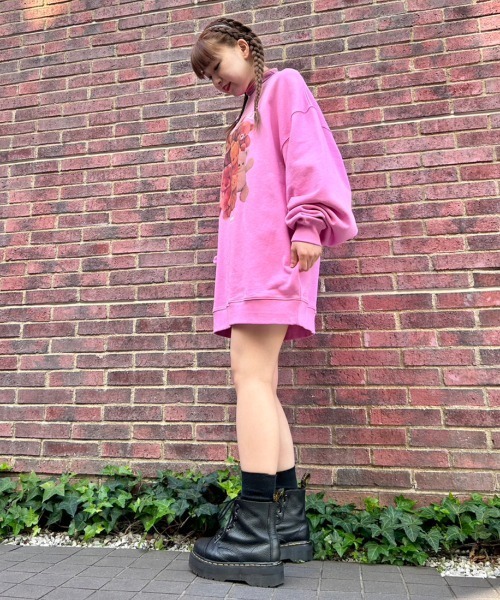 キャンディストリッパーズ、ピンク プラットフォームシューズ