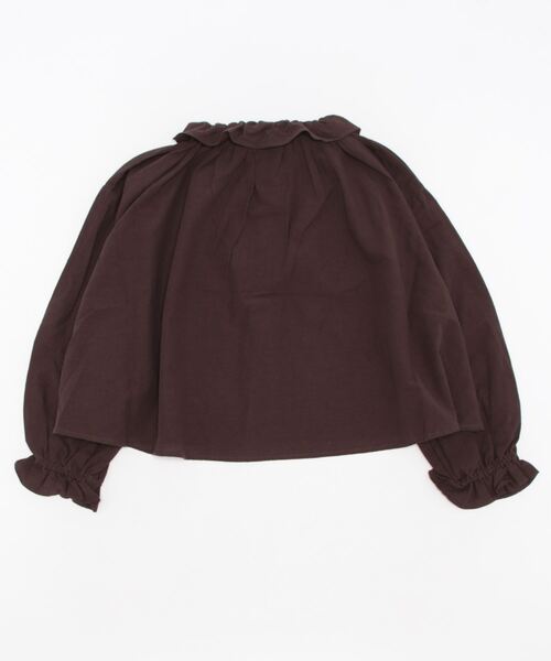 Samansa Mos2(サマンサ モスモス)の「綿麻フリルブラウス(シャツ/ブラウス・レディース・グレー/ブラウン/ピンク・フリ-)」の19枚目の写真