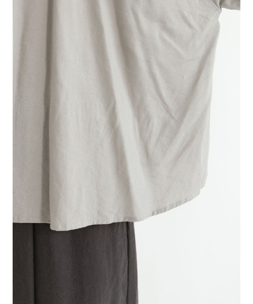 Samansa Mos2(サマンサ モスモス)の「綿麻フリルブラウス(シャツ/ブラウス・レディース・グレー/ブラウン/ピンク・フリ-)」の17枚目の写真