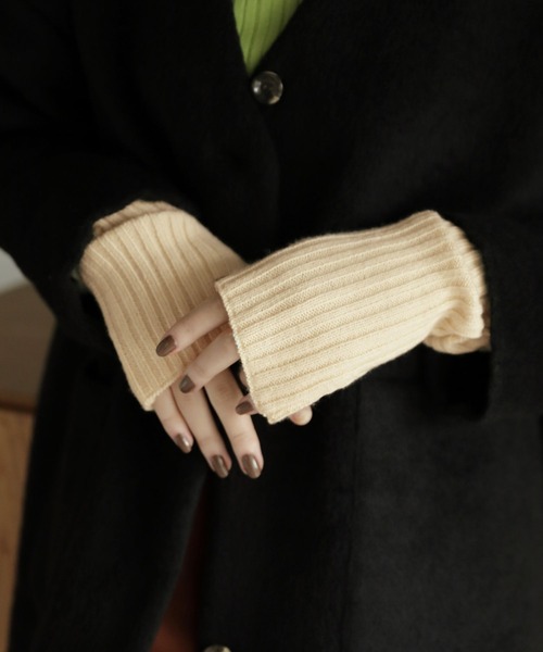 アニュアンス　ノベルティ　ニット帽&アームウォーマー　グレー アニュアンス ノベルティ ニット帽&アームウォーマー グレー ア