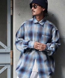 Cal Top / キャルトップ OMBRE CHECK L/S SHIRTS オンブレチェック ロングスリーブシャツ