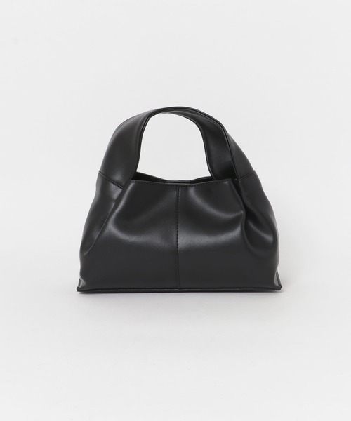 URBAN RESEARCH(アーバンリサーチ)の「ワンハンドル2WAYタックバッグ(ハンドバッグ・レディース・ベージュ/ブラック・-)」の19枚目の写真