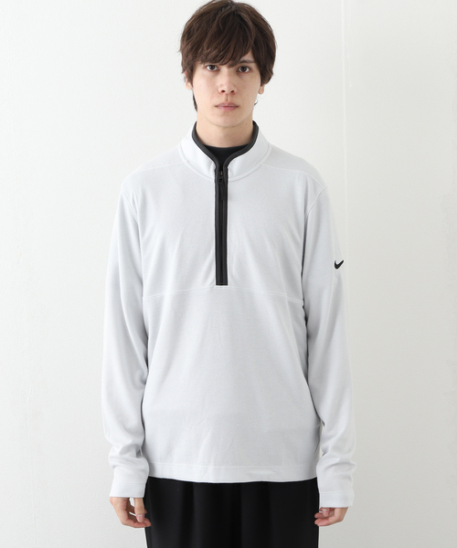 NIKE（ナイキ）の「【NIKE / ナイキ】GOLF DF ビクトリーハーフZIP L/Sトップ（Tシャツ/カットソー・メンズ・ライトグレー/ブラック・MEDIUM/LARGE）」の11枚目の写真