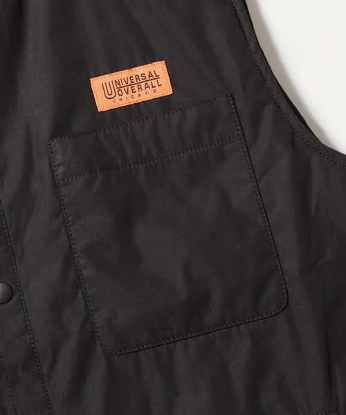 UNIVERSAL OVERALL(ユニバーサルオーバーオール)の「UNIVERSAL OVERALL/ユニバーサルオーバーオール INSULATION VEST インサレーションベスト(ベスト・メンズ・ブラック/ベージュ/ネイビー・XL/M/L)」の9枚目の写真
