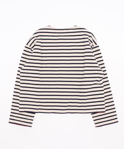 ORCIVAL（オーシバル）の「CREW NECK CARDIGAN（カーディガン/ボレロ・レディース・ブラック系その他2/ブラック系その他/ホワイト系その他・2）」の4枚目の写真