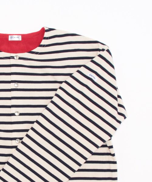 ORCIVAL（オーシバル）の「CREW NECK CARDIGAN（カーディガン/ボレロ・レディース・ブラック系その他2/ブラック系その他/ホワイト系その他・2）」の5枚目の写真