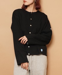 CREW NECK CARDIGAN