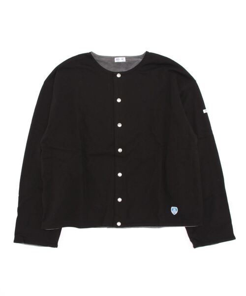 ORCIVAL（オーシバル）の「CREW NECK CARDIGAN（カーディガン/ボレロ・レディース・ブラック系その他2/ブラック系その他/ホワイト系その他・2）」の11枚目の写真