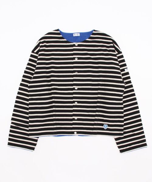 ORCIVAL（オーシバル）の「CREW NECK CARDIGAN（カーディガン/ボレロ・レディース・ブラック系その他2/ブラック系その他/ホワイト系その他・2）」の13枚目の写真
