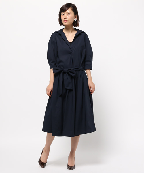 美品 定価4.1万 大草直子×エストネーション コラボ ロングシャツワンピース ESTNATION（エストネーション）の「【スタイリスト大草直子
