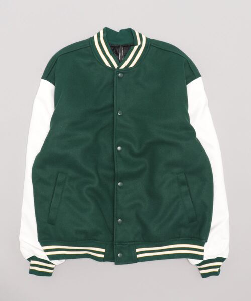 INASTUDIOS ZOO（イーナストゥディオスズー）の「「INASTUDIOS SELECT」ポリメルトン スタジャン レディース（スタジャン・レディース・グリーン/ブラック/ネイビー・LARGE/X-LARGE/MEDIUM）」の7枚目の写真