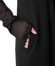 LE CIEL BLEU タキシードジャンプスーツ 36 ルシェルブルー