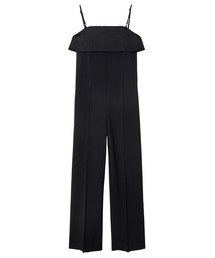 【新品タグ付】LE CIEL BLEU ベルテッドサファリジャンプスーツ※訳有 ル シェル ブルー - LE CIEL BLEU | Suiting Jumpsuit-Black-38