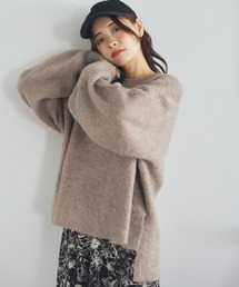 mysty woman | ふわ軽シャギーニット　173984(ニット/セーター)