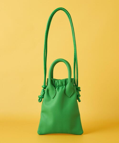 CITEN（シテン）の「＜CITEN＞ハンドル ショルダーバッグ（ショルダーバッグ・レディース・ブラック/ホワイト/ケリー・FREE）」の14枚目の写真