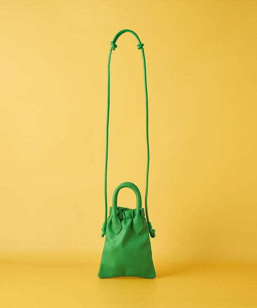 CITEN（シテン）の「＜CITEN＞ハンドル ショルダーバッグ（ショルダーバッグ・レディース・ブラック/ホワイト/ケリー・FREE）」の21枚目の写真